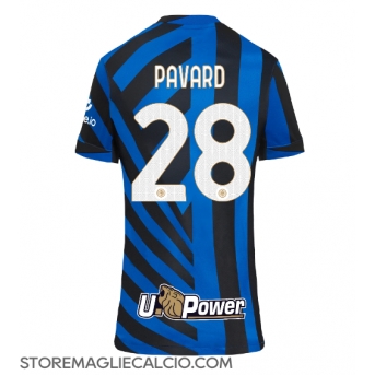 Inter Milan Benjamin Pavard #28 Maglia Gara Casa Repliche 2024-25 Donna